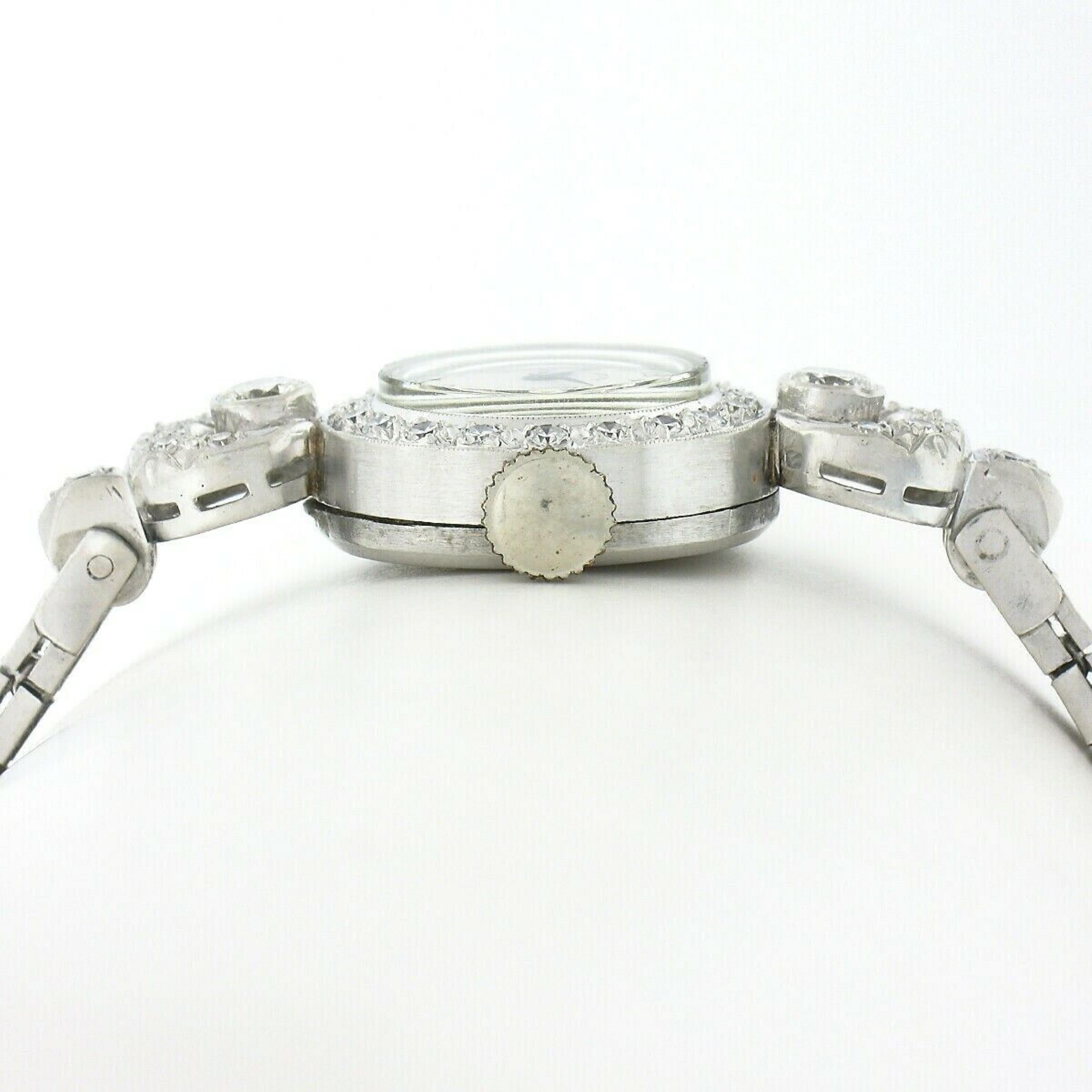 hamilton 14k gold watch vintage with diamonds