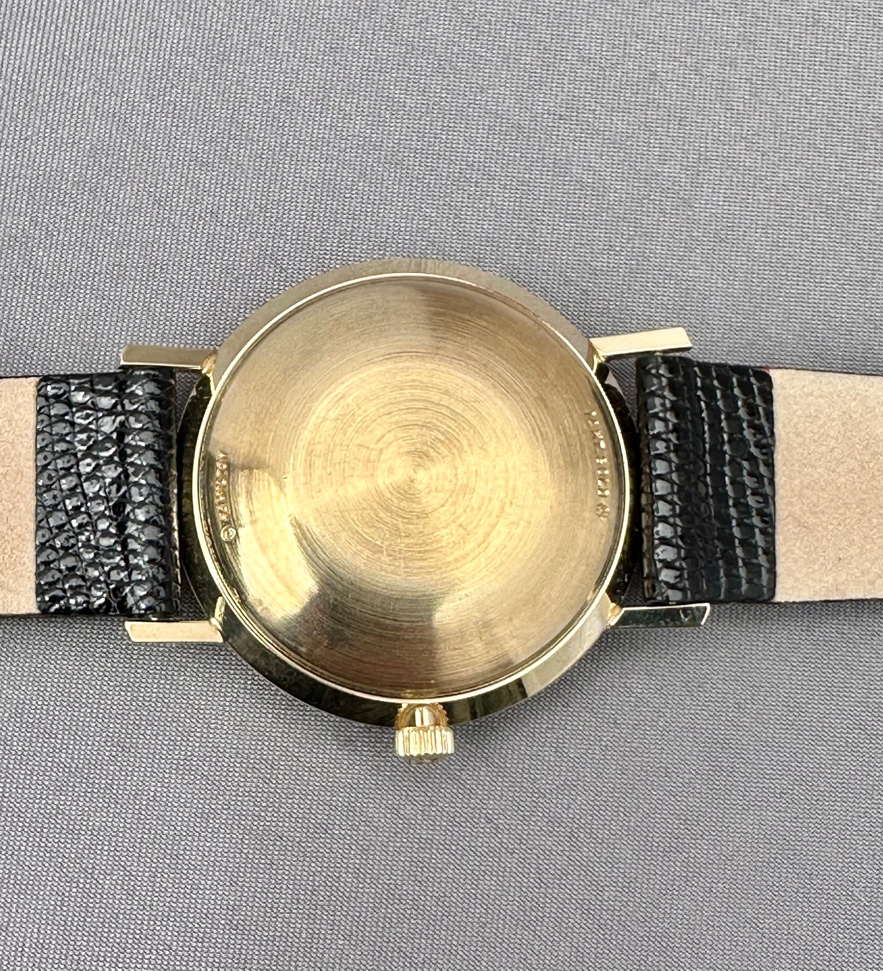 Vintage Hamilton Silver Dial 14k Solid Gold Automatic Watch - 1970's, 