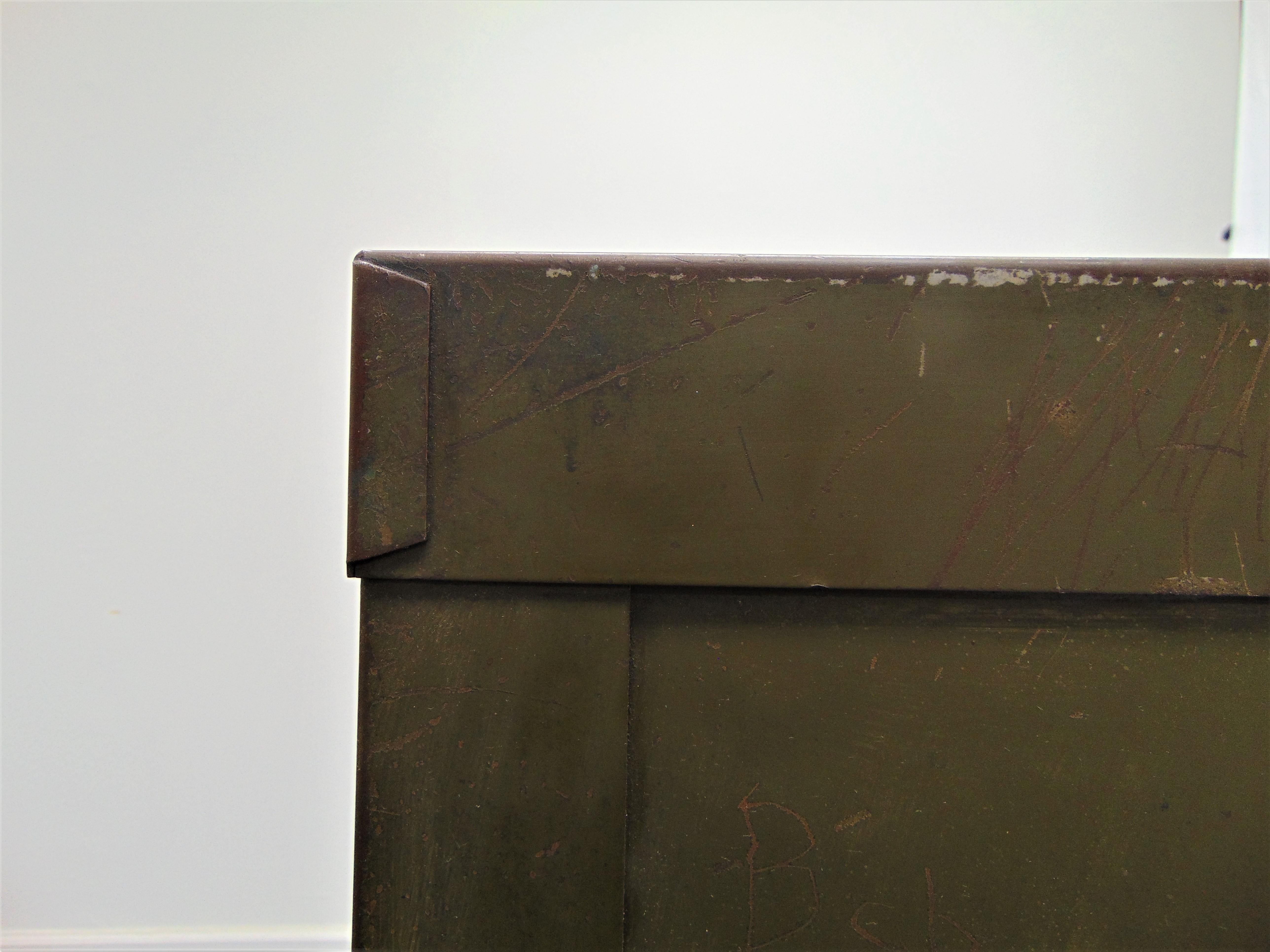 Vintage Hamilton Steel Printmaker's Storage Cabinet For Sale 6