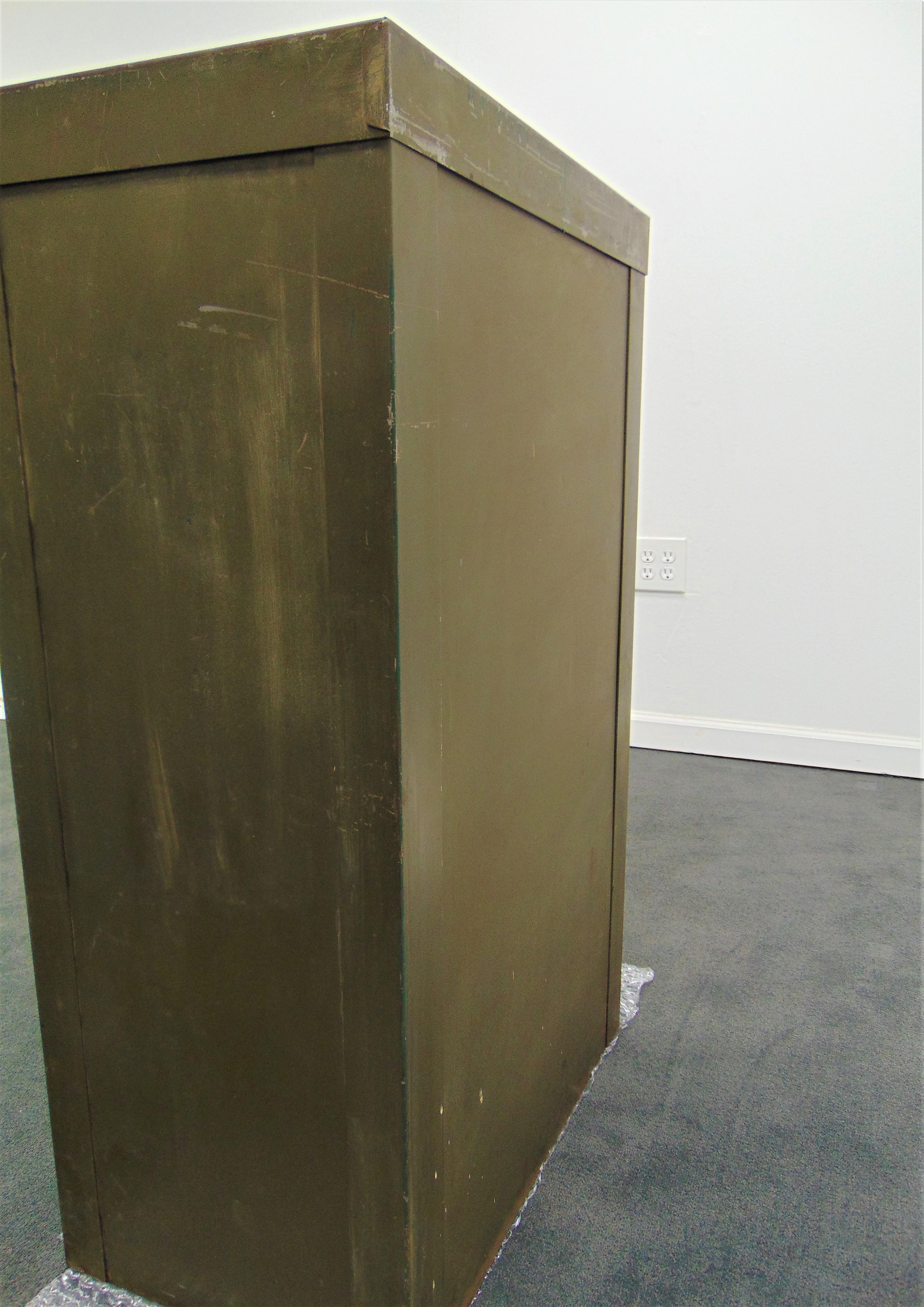 Vintage Hamilton Steel Printmaker's Storage Cabinet For Sale 9