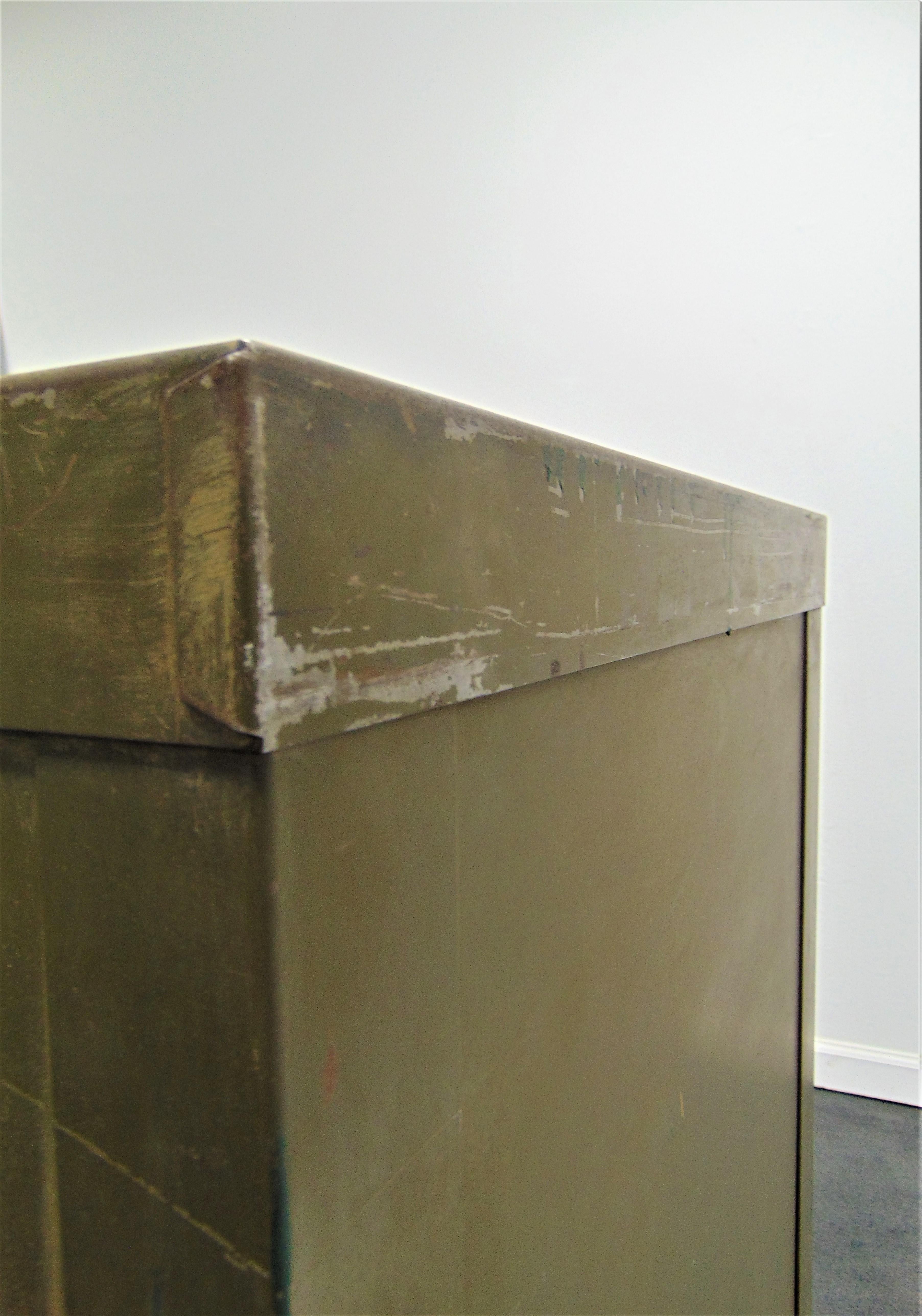 Vintage Hamilton Steel Printmaker's Storage Cabinet For Sale 10
