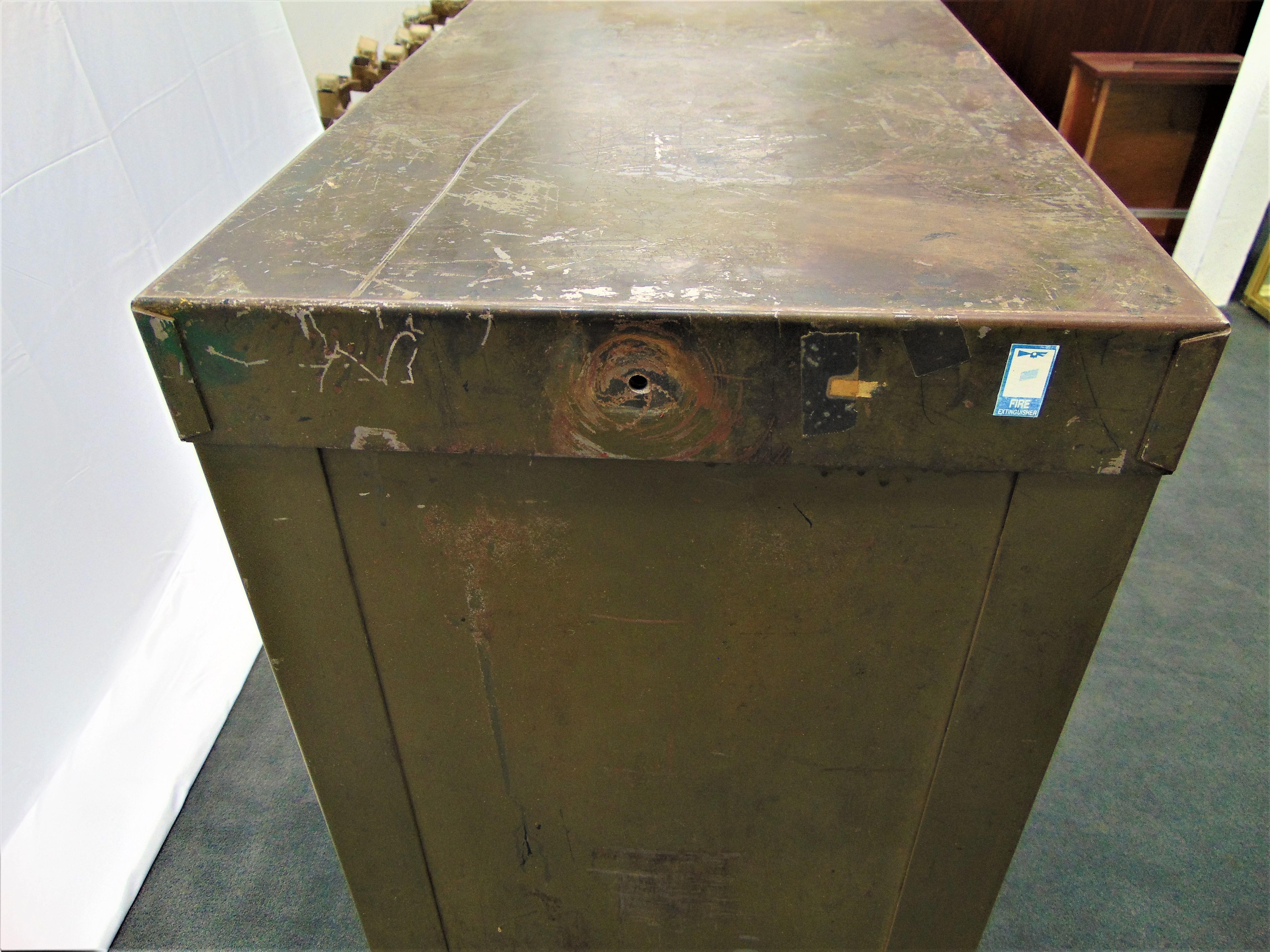 Vintage Hamilton Steel Printmaker's Storage Cabinet For Sale 11