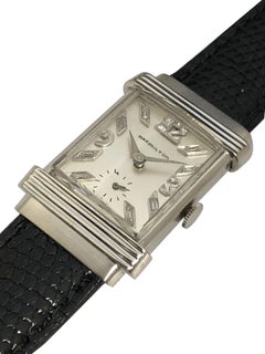 Vintage Hamilton "Top Hat" White Gold mechanical Wrist watch