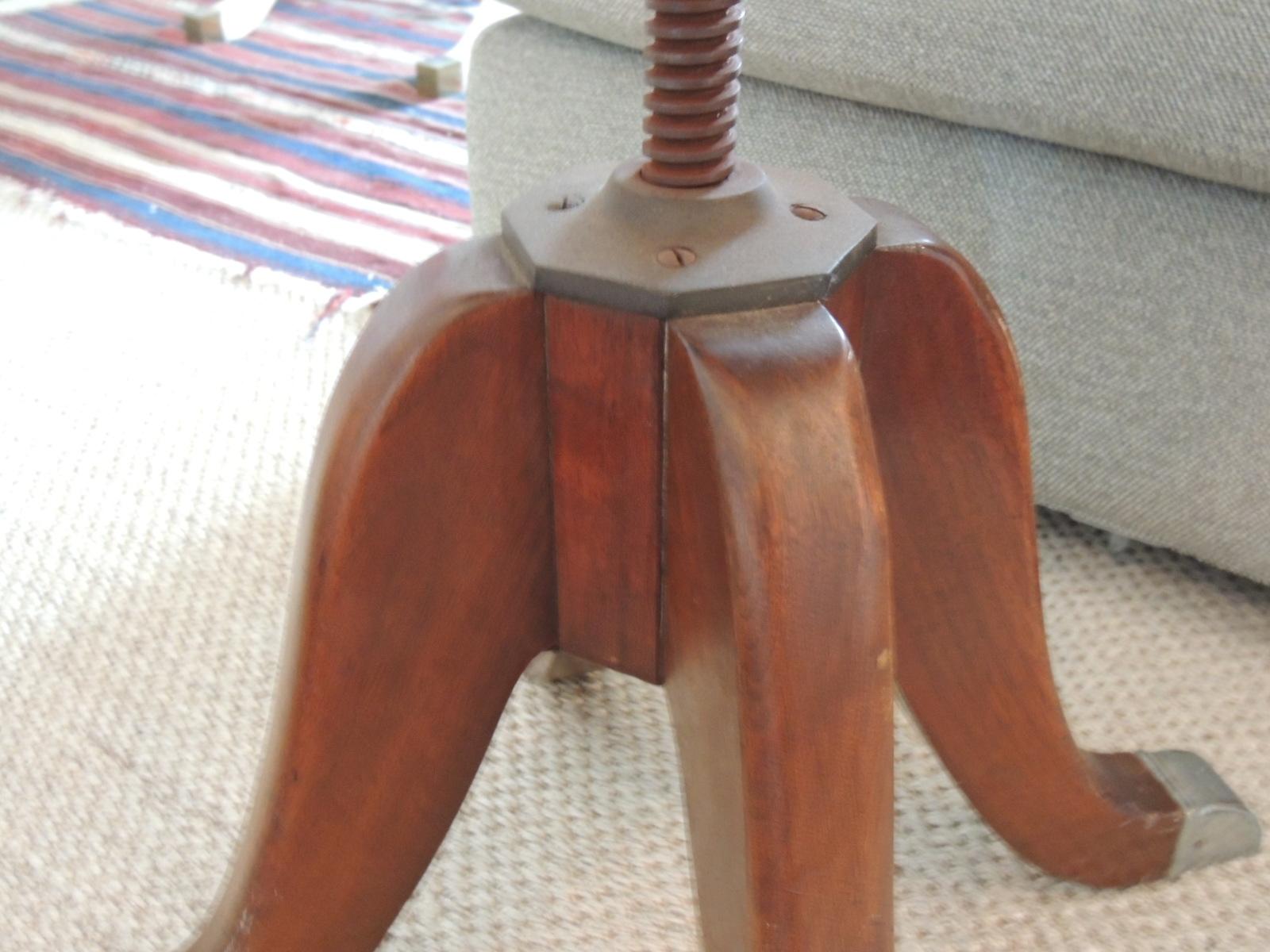 vintage rolling stool
