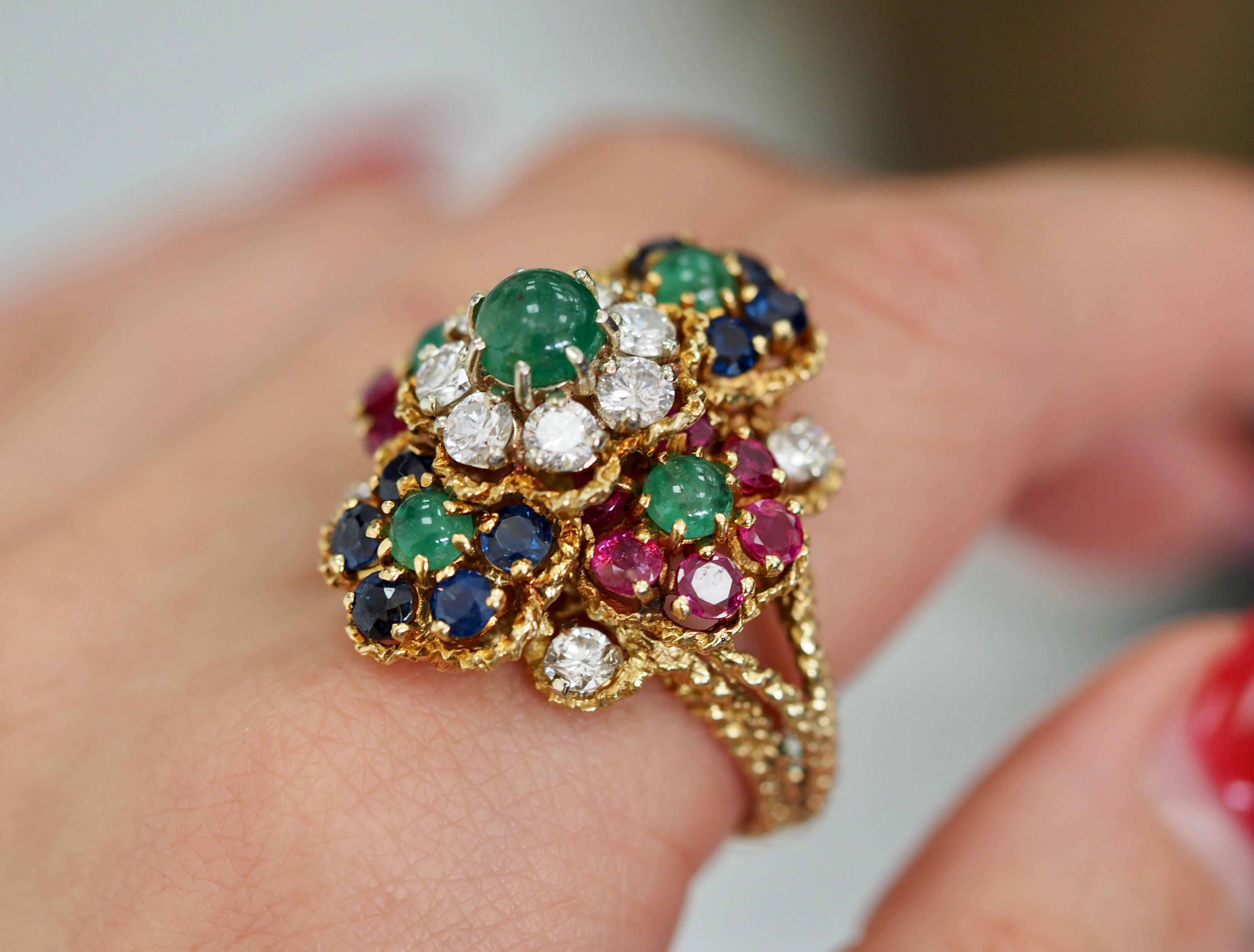 vintage ruby rings