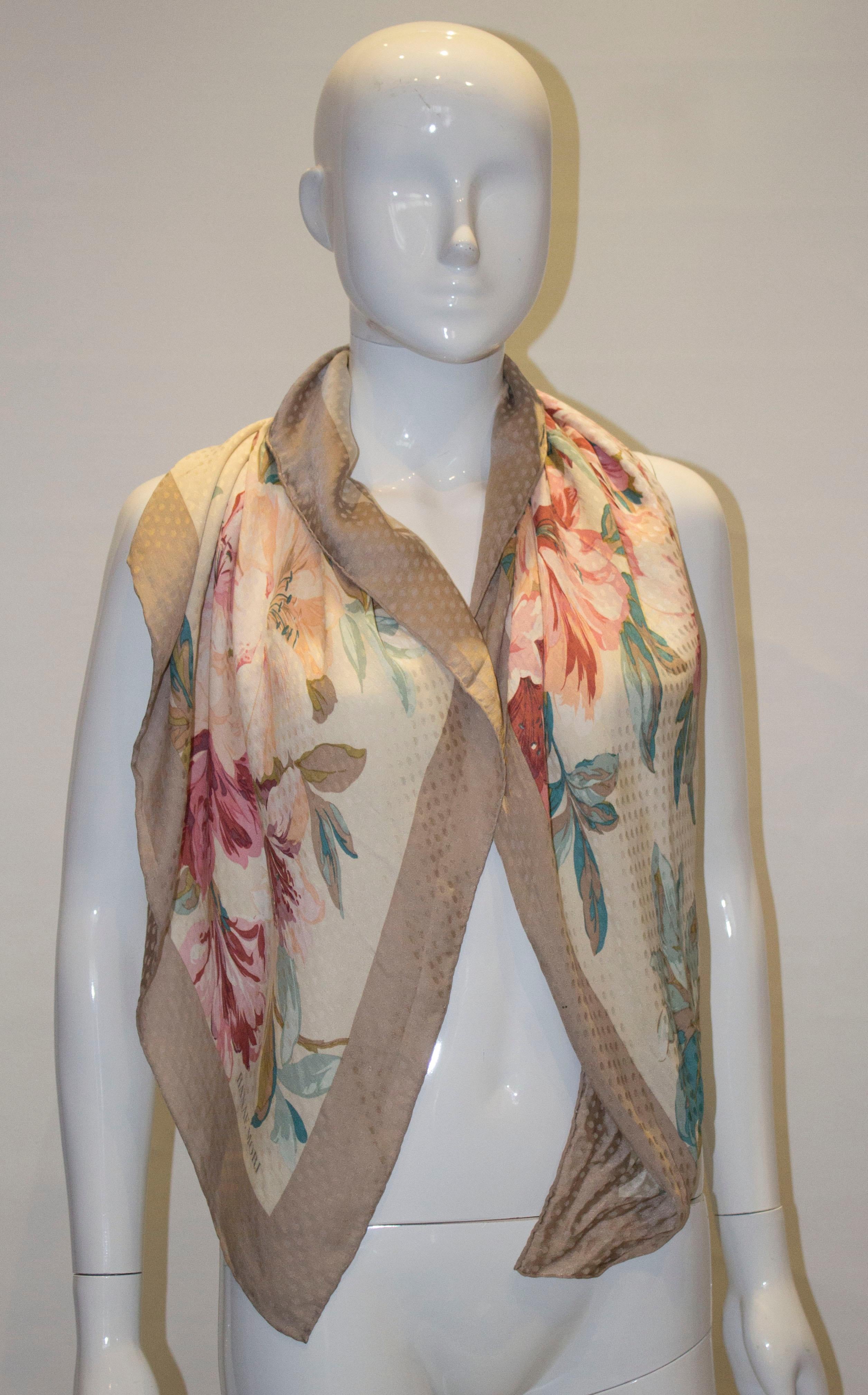 hanae mori scarves