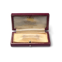 Vintage Hancock & Co Brooch Presentation Box, Mid 20th Century