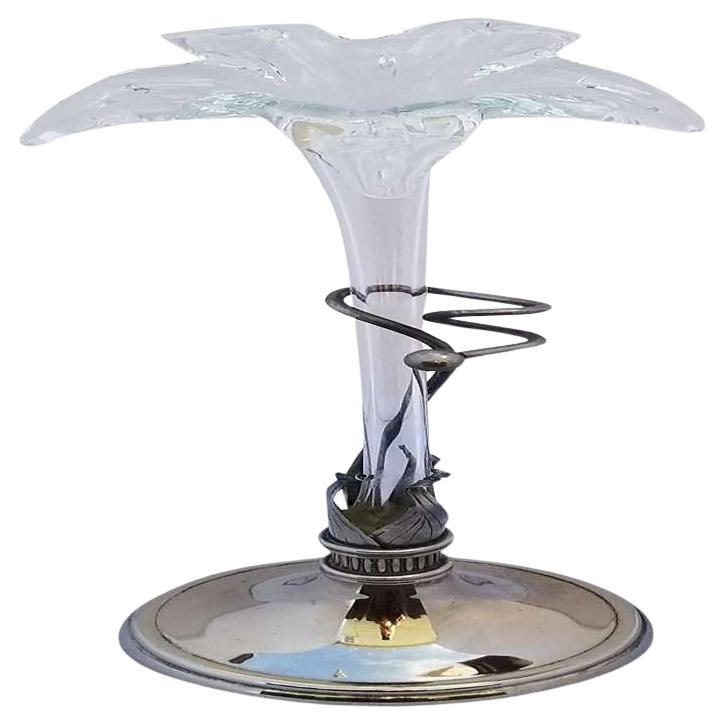 Vintage Satin Pink Art Glass Lily Vase For Sale at 1stDibs vintage