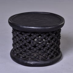 Vintage Hand Carved African Bamileke Stool or Table from Cameroon