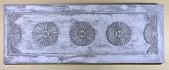 Vintage Hand Carved Architectural Wood Wall Hanging