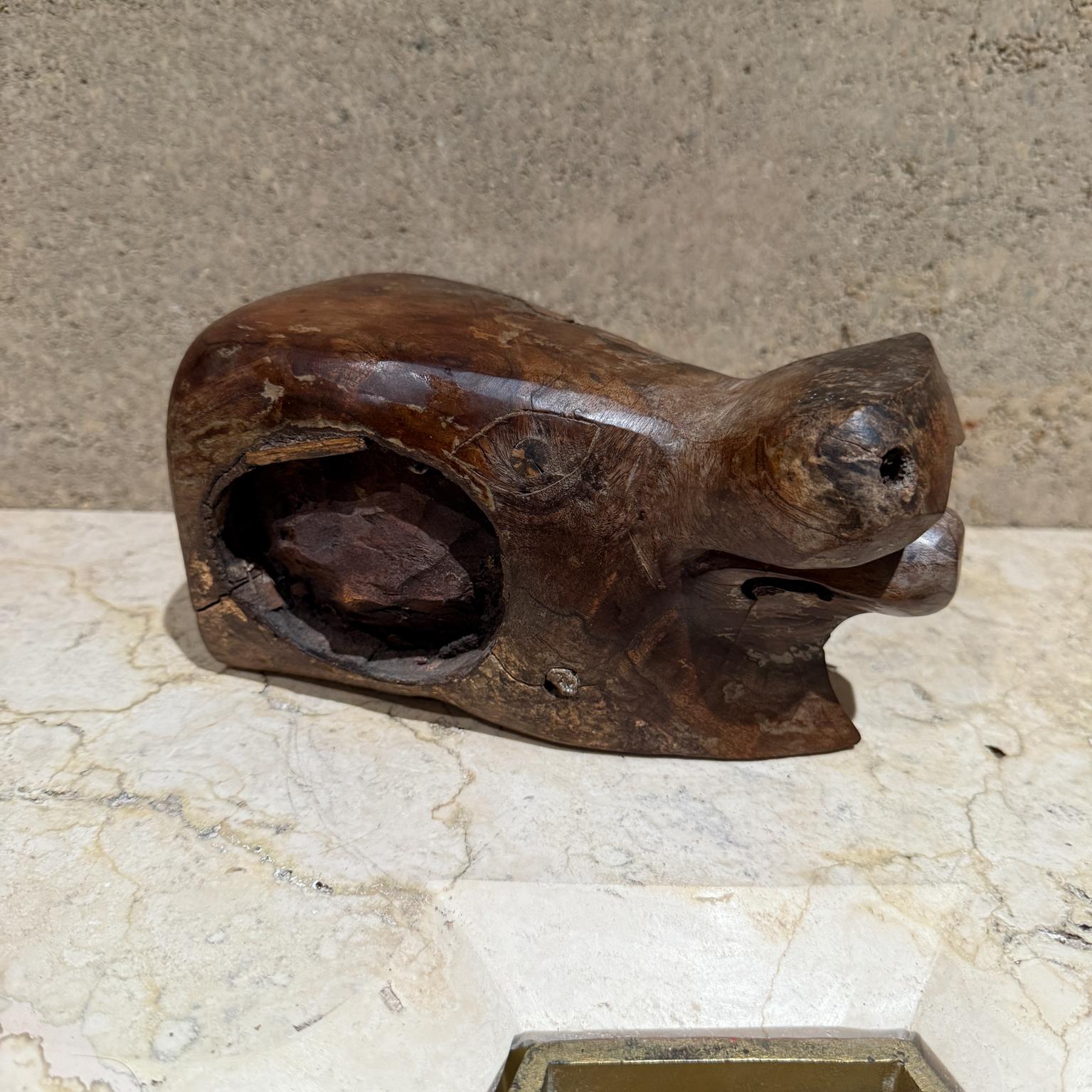 Hand Carved Wood Animal
4.25 h x 7.75 w x 4.25
Original vintage condition
Refer to images listed