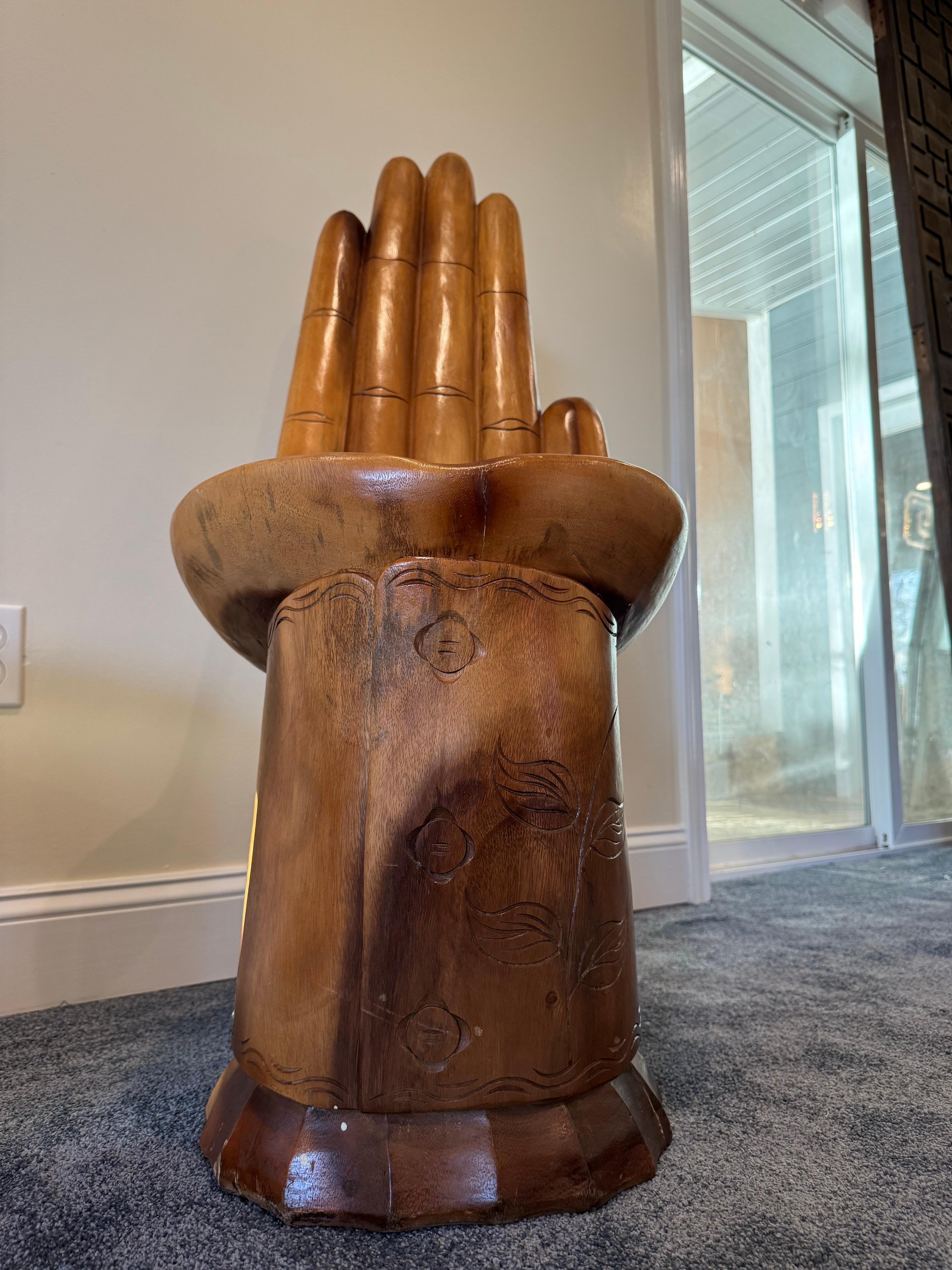 Sedie a mano intagliate a mano vintage in vendita 3