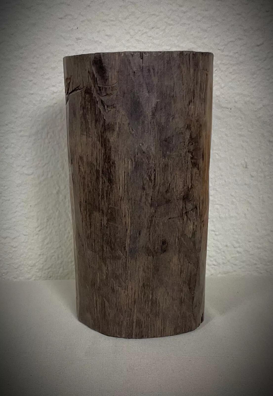 Escultura vintage de madera de ébano malgache tallada a mano - Figura femenina desnuda - 2Y418 en venta 3