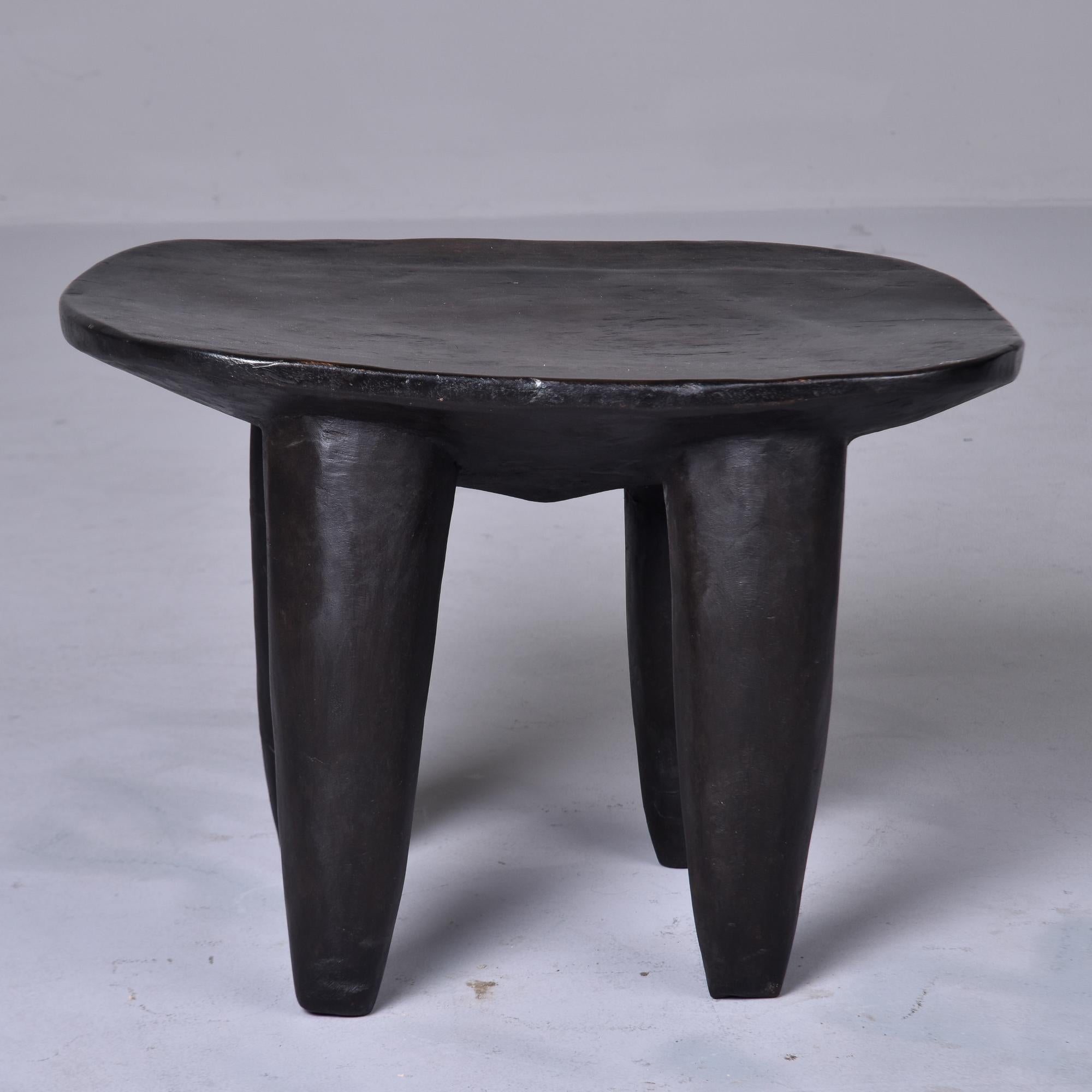 Vintage Hand Carved Senufo Stool or Side Table 2