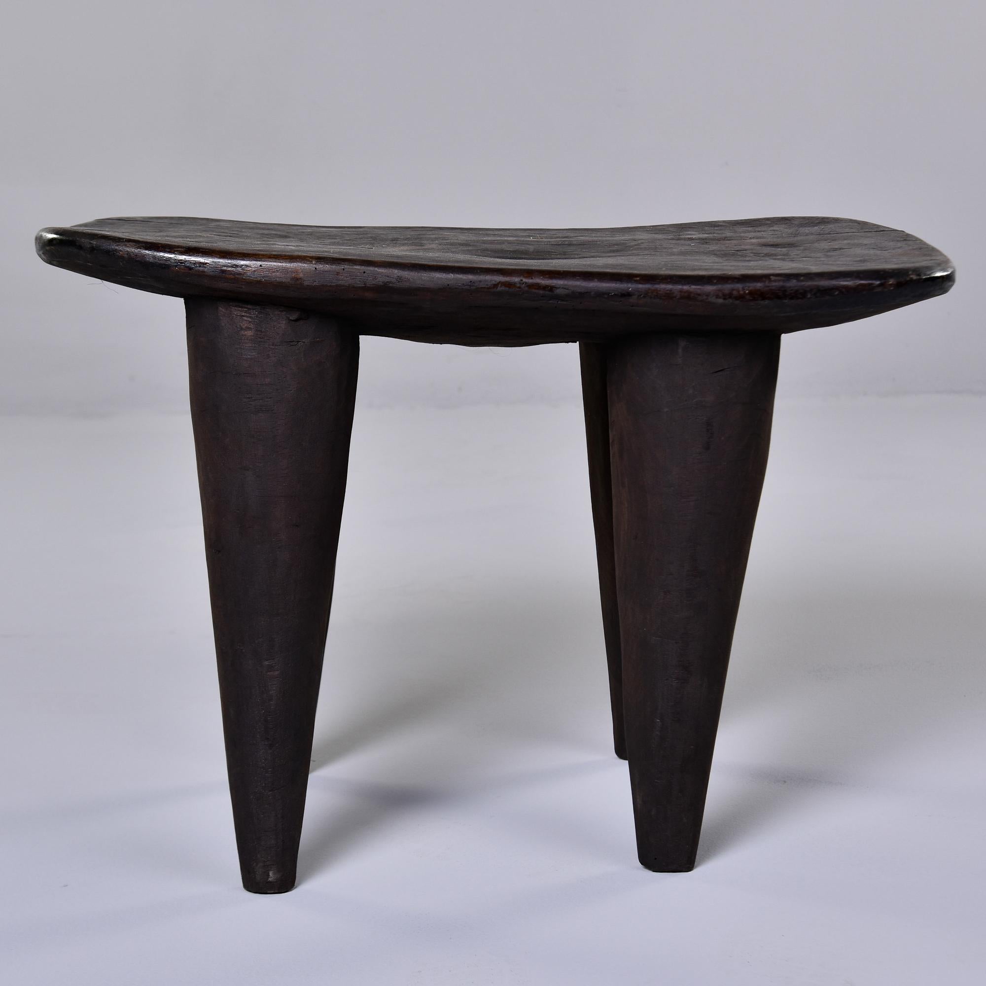 Ivorian Vintage Hand Carved Senufo Stool or Side Table