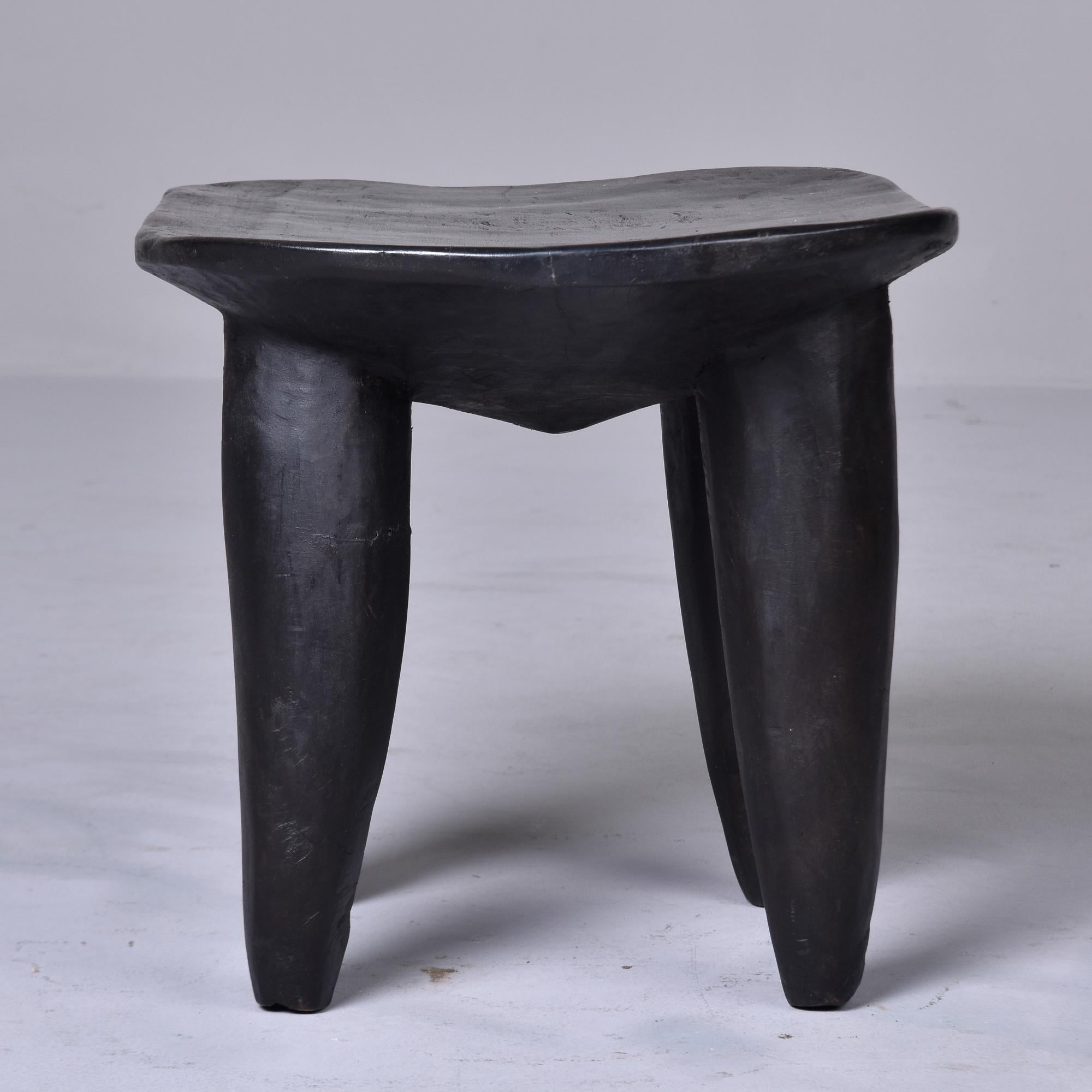 Wood Vintage Hand Carved Senufo Stool or Side Table