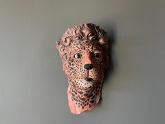 Vintage Plaster Cast Tribal Animal Mask