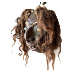 Vintage Hand Carved Tribal Mask
