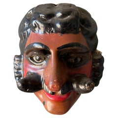 Vintage Hand Carved Tribal Mask