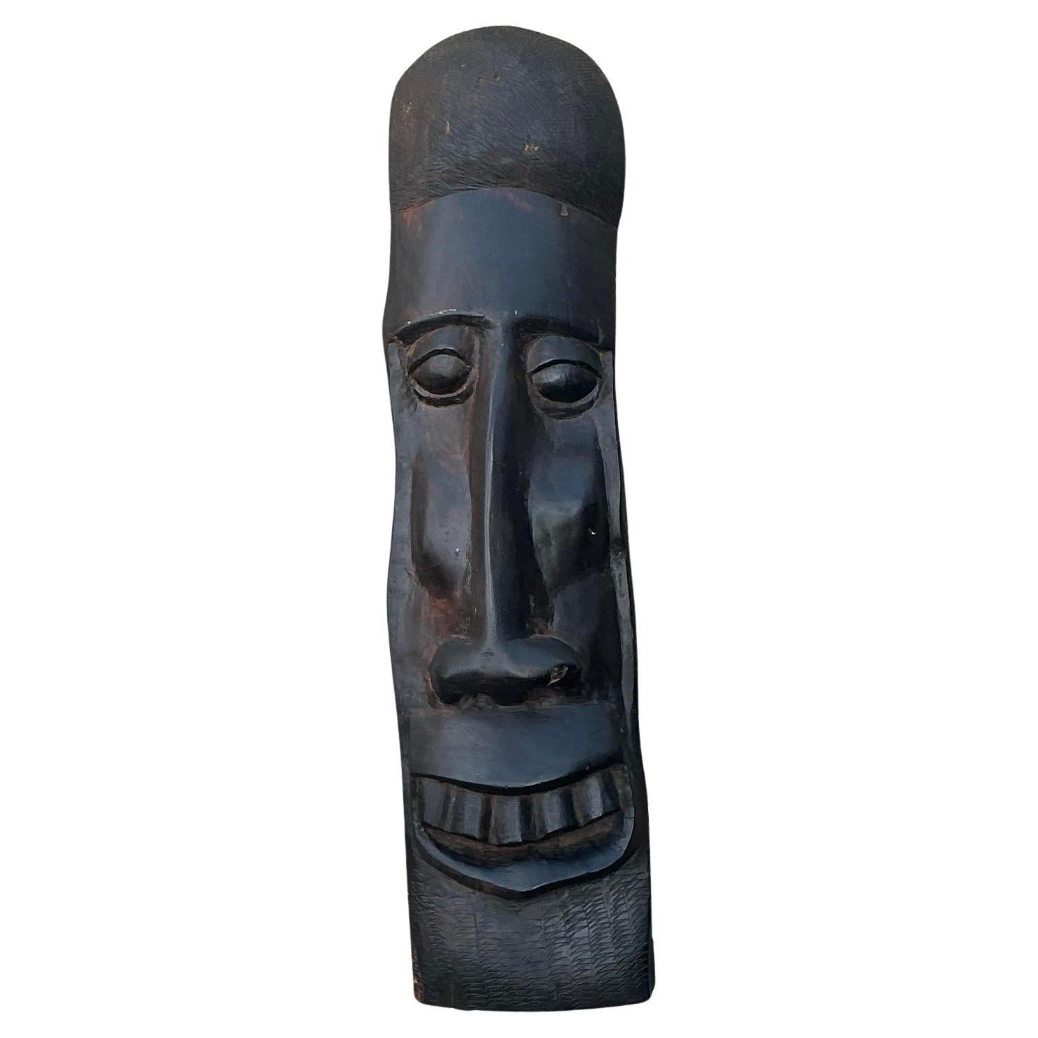 Vintage Hand Carved Tribal Mask