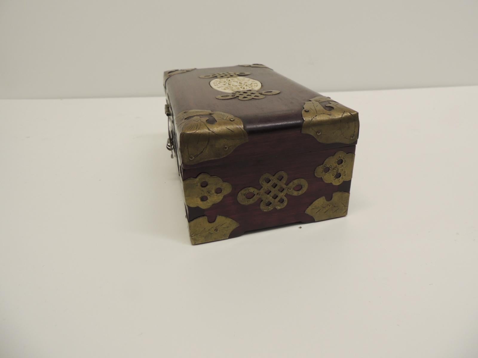 vintage wooden japanese jewelry box