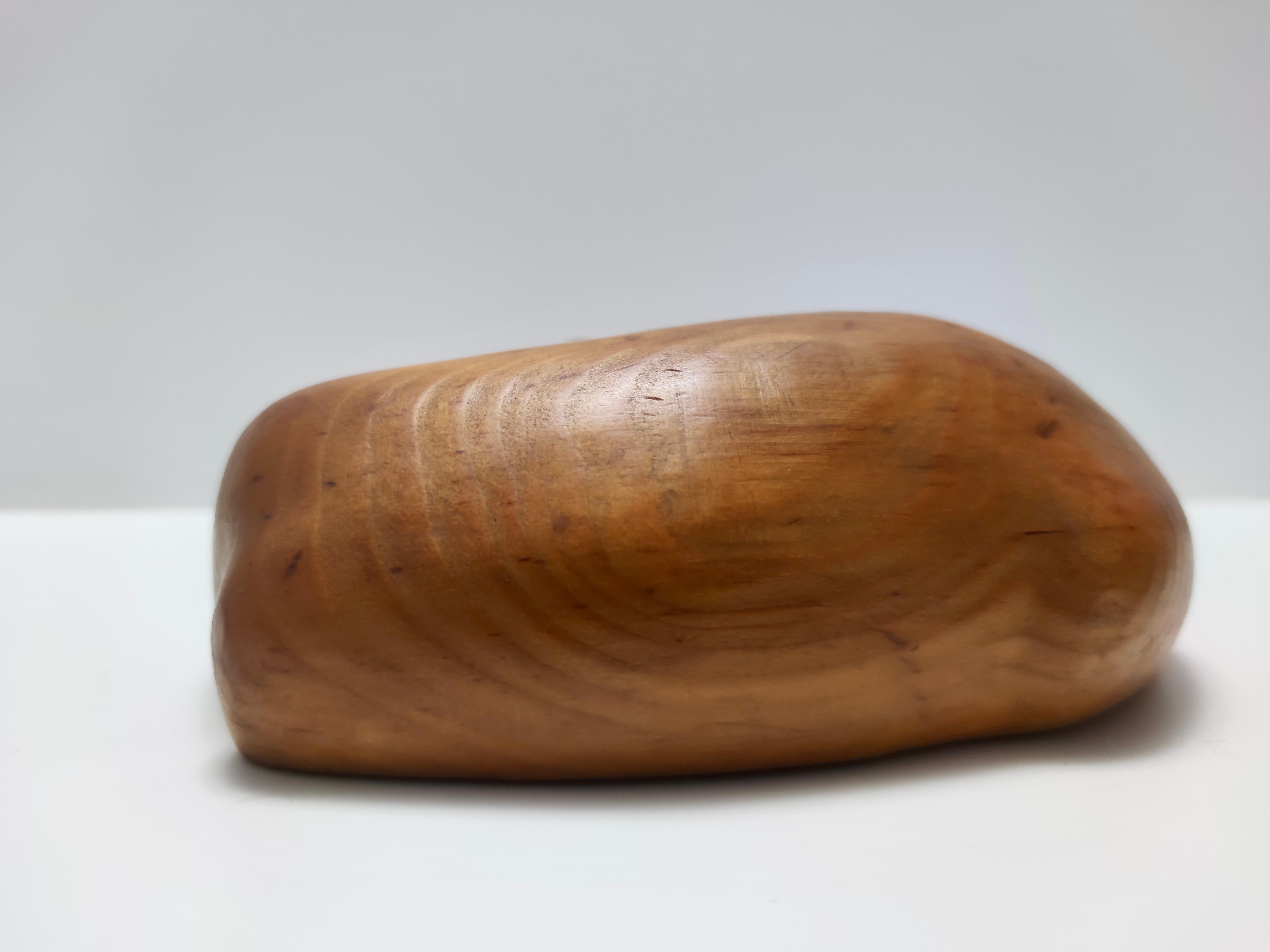 Handgeschnitzte Vintage-Dekokiste aus Holz von De Stijl, Florenz, Italien im Zustand „Gut“ im Angebot in Bresso, Lombardy