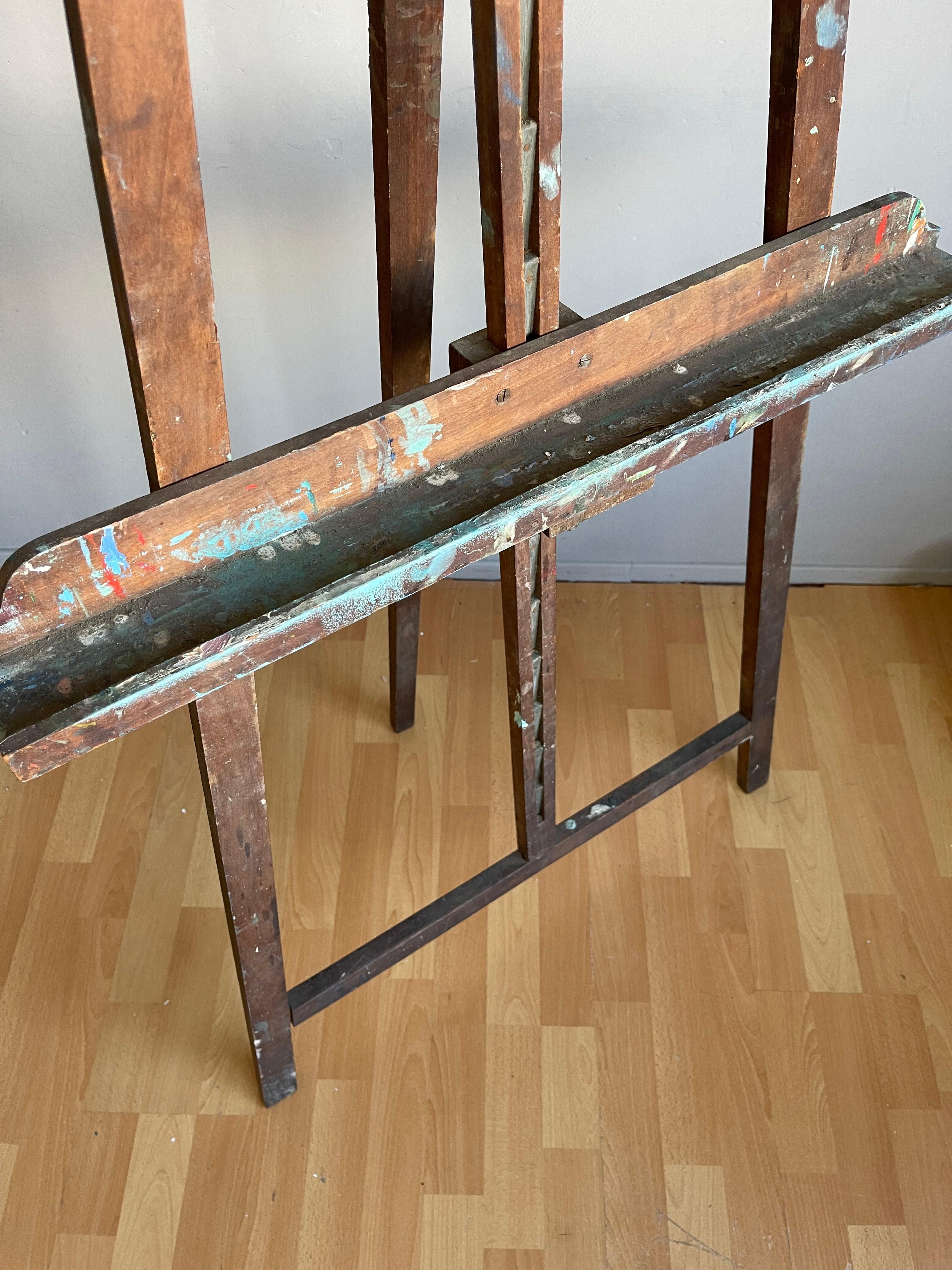 vintage easel stand