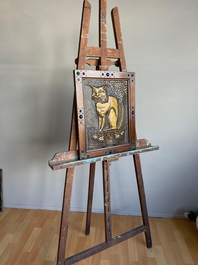 Vintage Mid-Century French Artist's Easel
