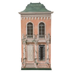 Maison de poupée vintage signée par Eric Lansdown Circa 1994 Maison de poupée