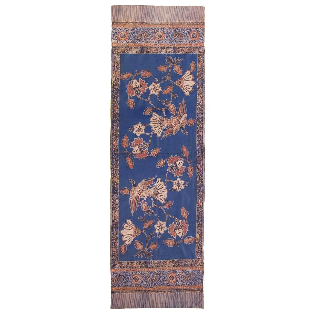 XX secolo Vintage Batik Slendang (Selendang) in cotone tinto a mano, Giava in vendita