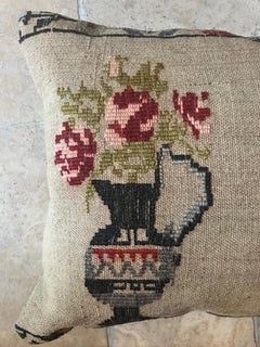 Vintage Hand Embroidered Turkish Pillow