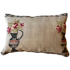 Vintage Hand Embroidered Turkish Pillow Vintage Hand Embroidered Turkish Pillow