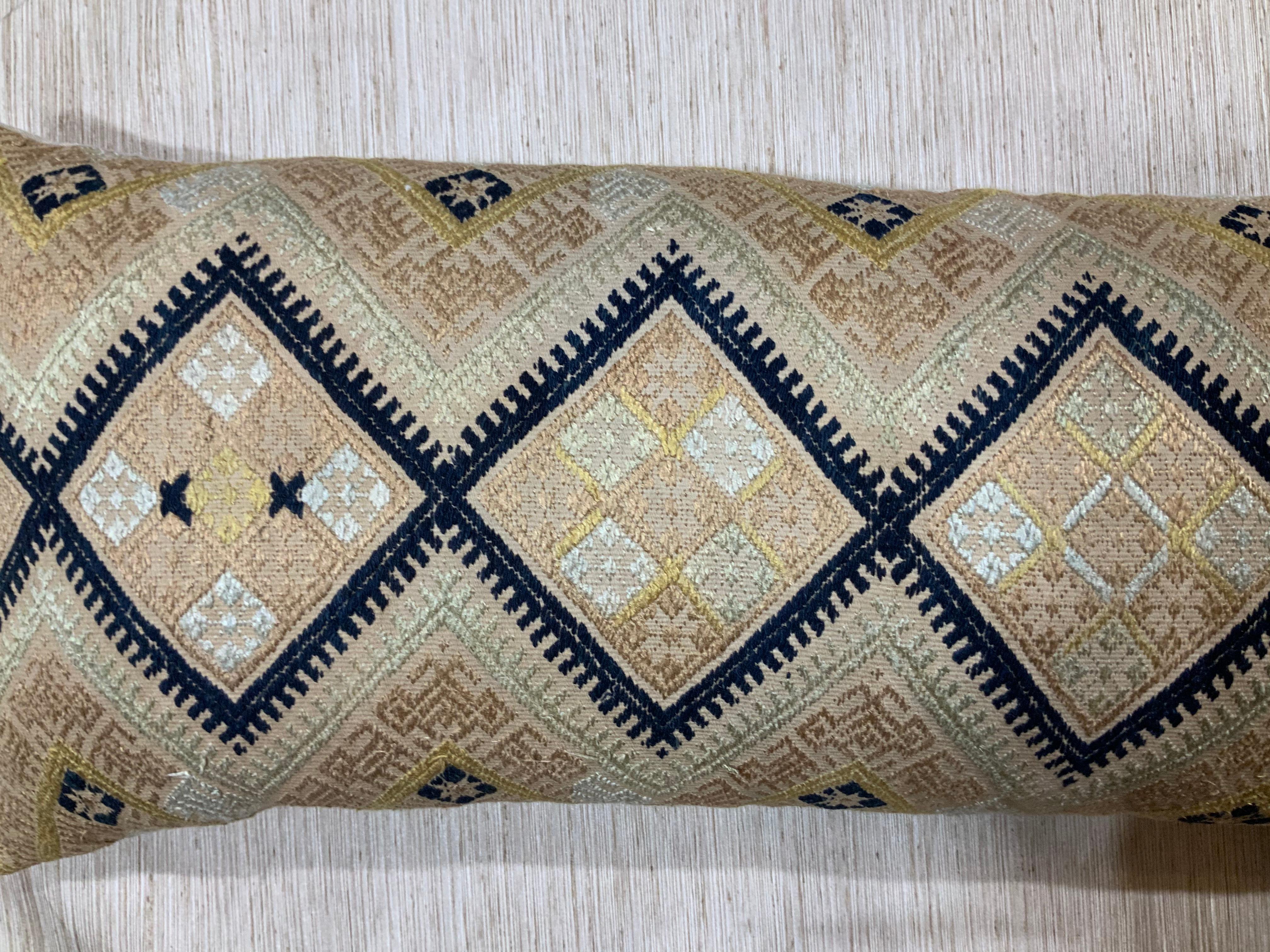 20th Century Vintage Hand Embroidery Suzani Pillows