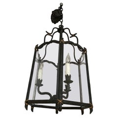 Vintage Hand Forged Twig Lantern by Dennis& Leen