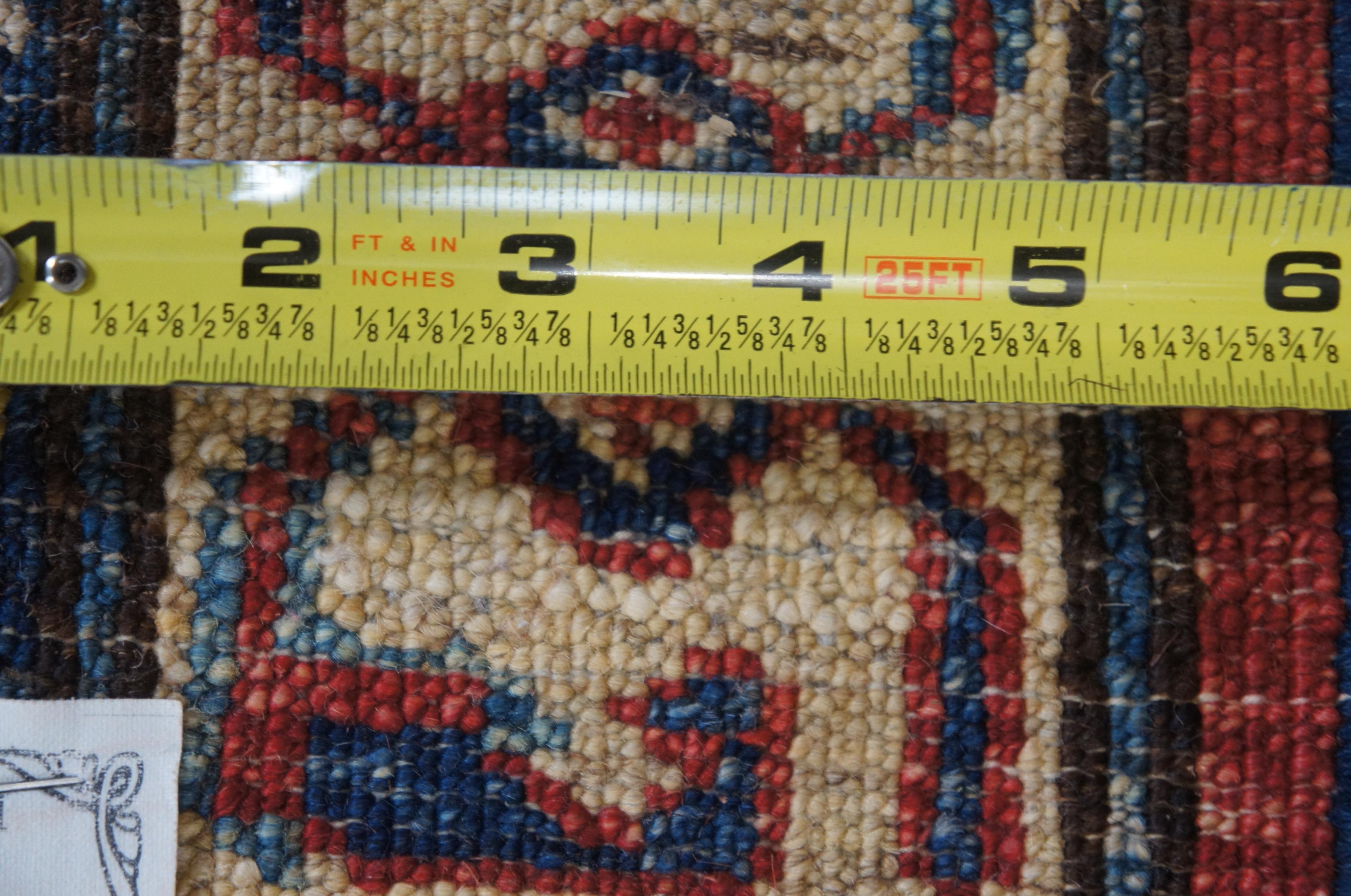 Vintage Hand Knotted Pakistani Pak-Persian Wool Area Rug Floral Carpet 8 x 12' For Sale 8