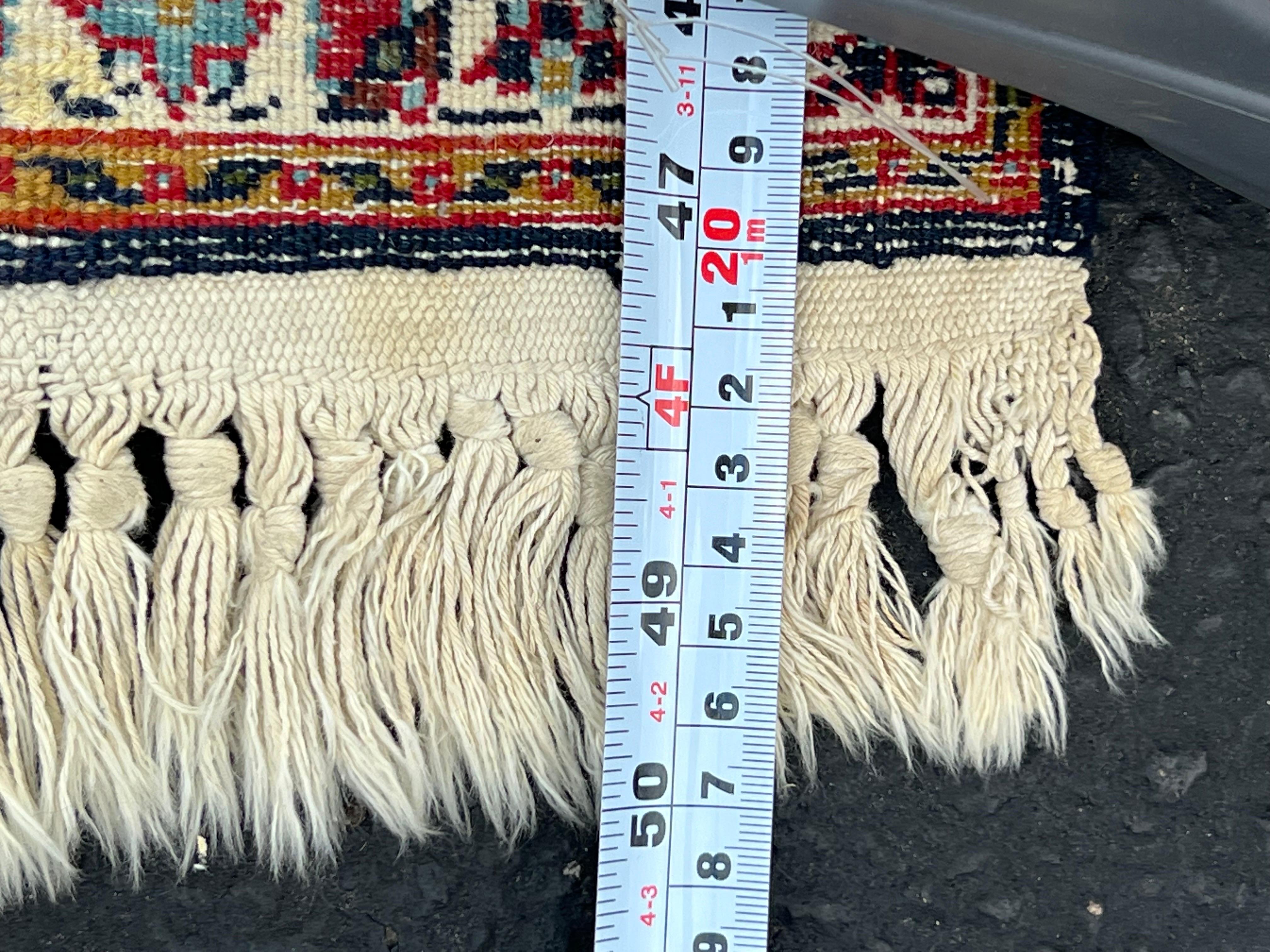Tapis persan Keshan noué à la main 2,5' x 4,17' en vente 12