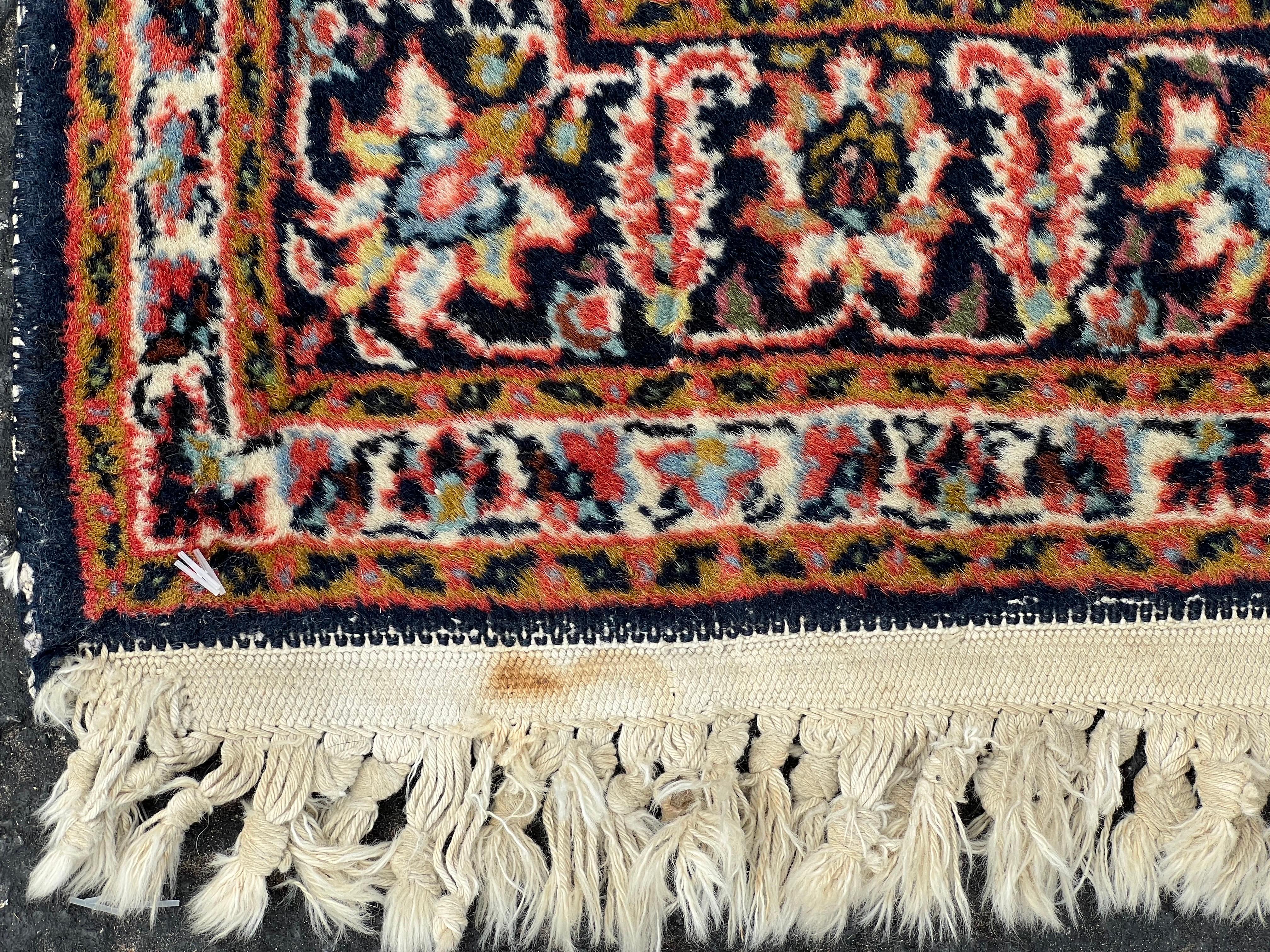 Tapis persan Keshan noué à la main 2,5' x 4,17' en vente 14