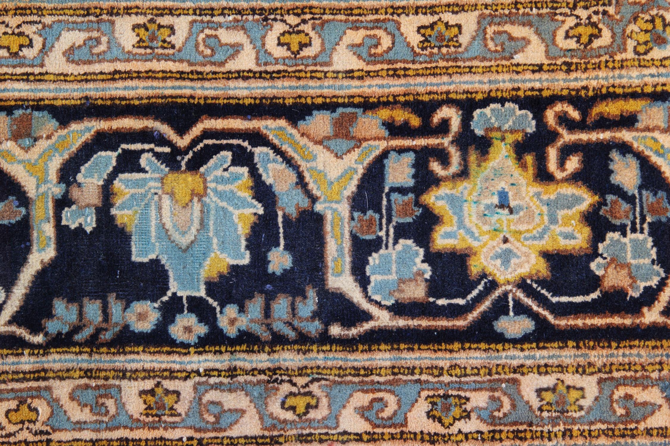 Turkish Vintage Carpet Red Wool Area Rug Hand-knotted Medallion Oriental Rug- 212x335cm 