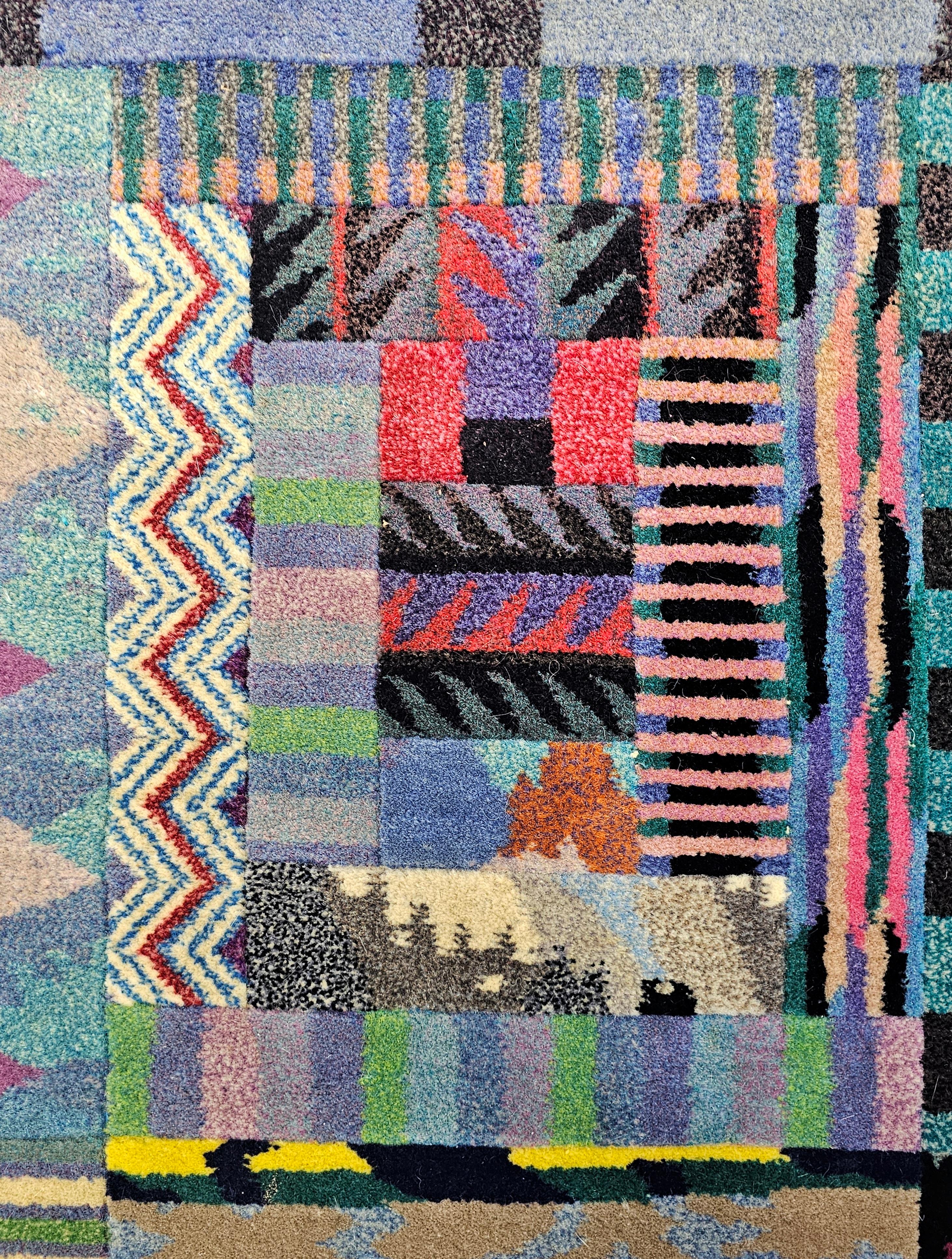 Vintage Hand-Knotted Rug, model 