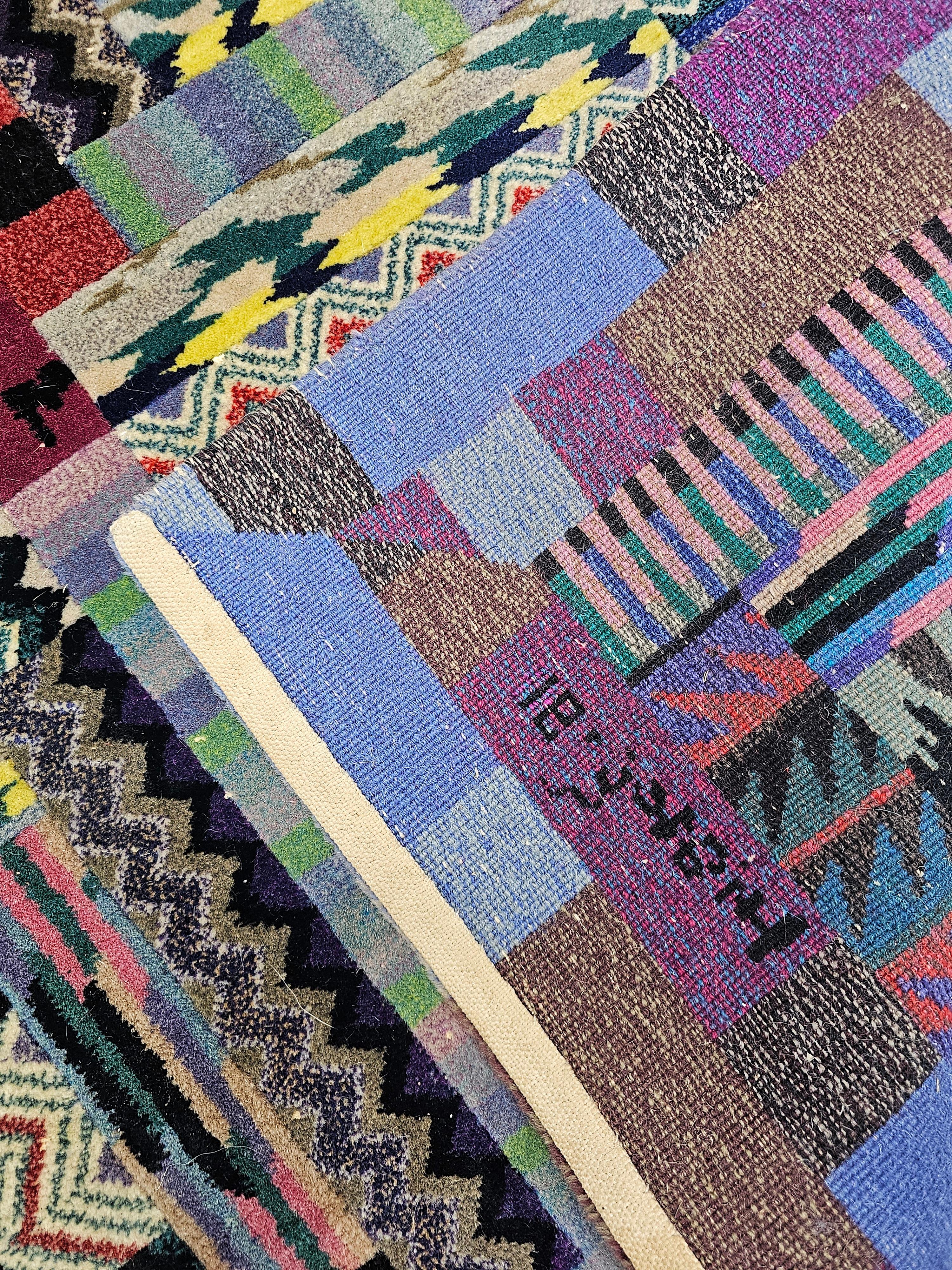 Late 20th Century Vintage Hand-Knotted Rug, model 