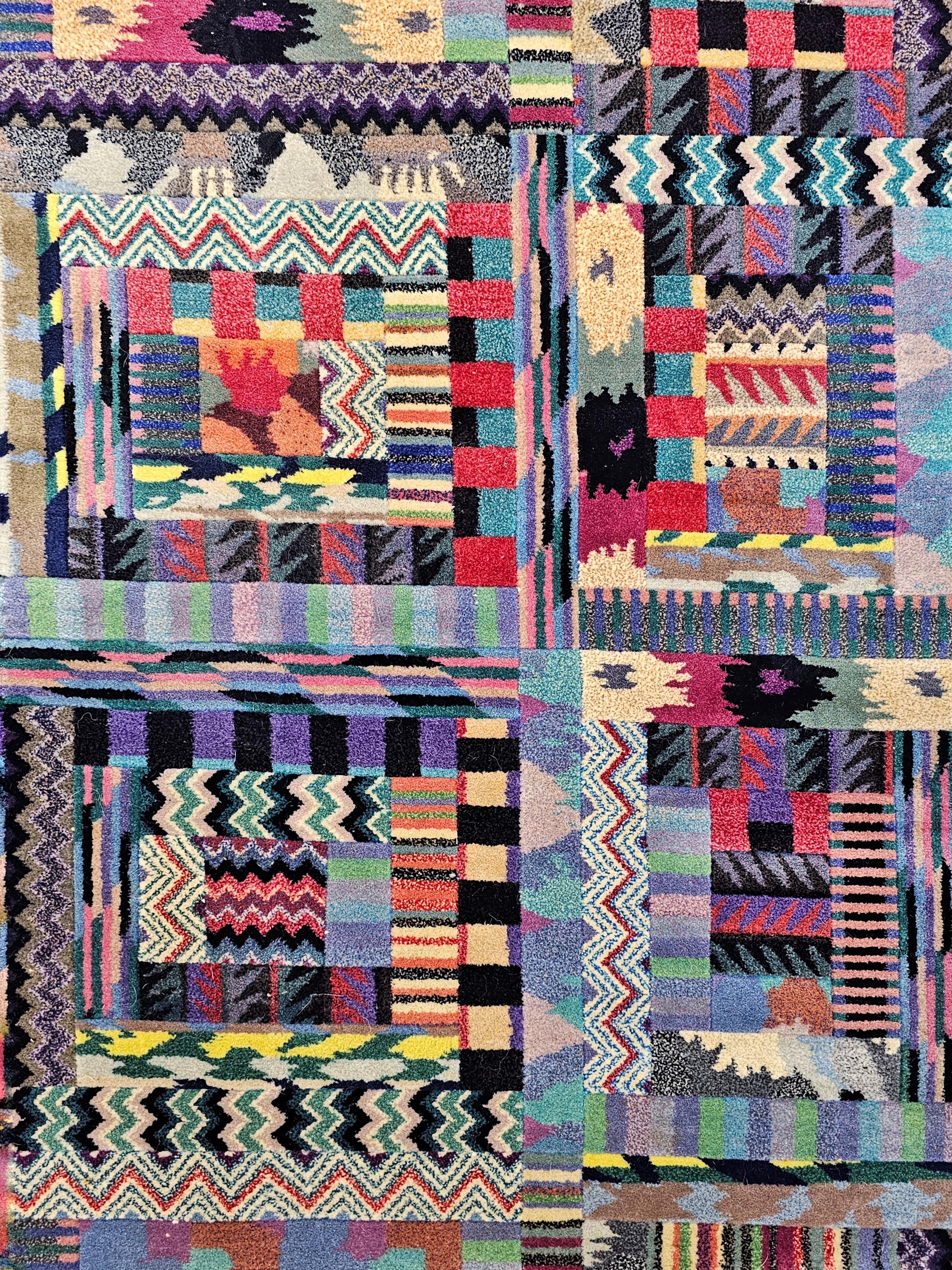 Vintage Hand-Knotted Rug, model 