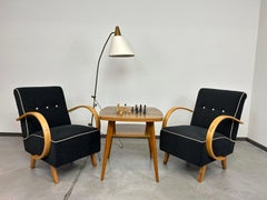 Handgefertigter Vintage-Schachtisch