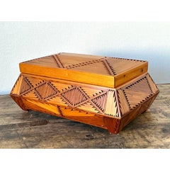 Vintage Hand Made Wood Box