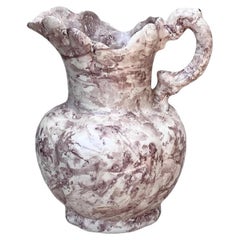 Used Hand Painted 1980s Ceramic Flower Vase