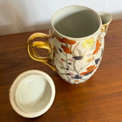 Vintage Hand Painted Chinese Porcelain Pitcher/Teapot