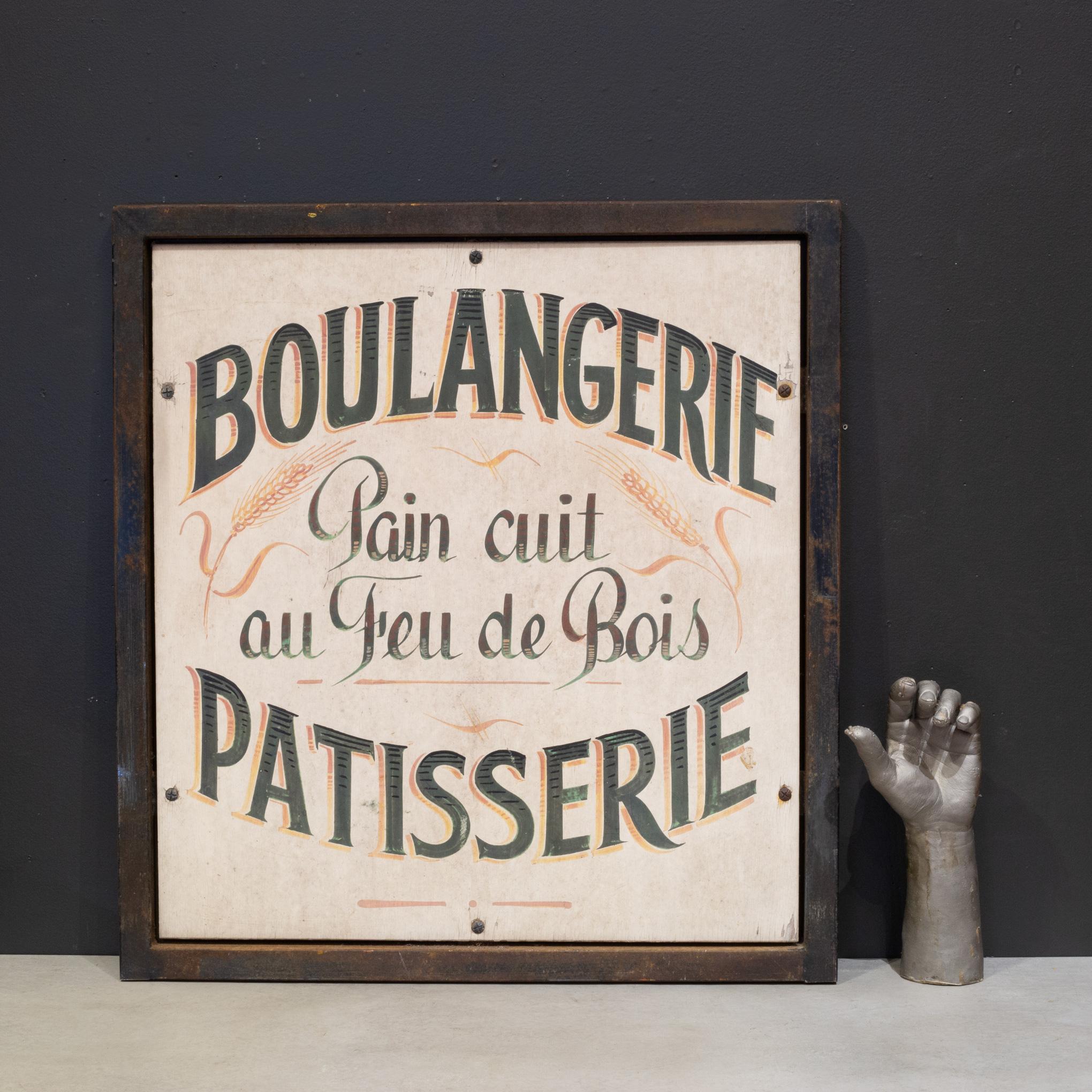 ACERCA DE
Cartel francés vintage de madera para 