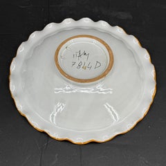 Vintage Hand Painted Italian Faience Ceramic Bowl