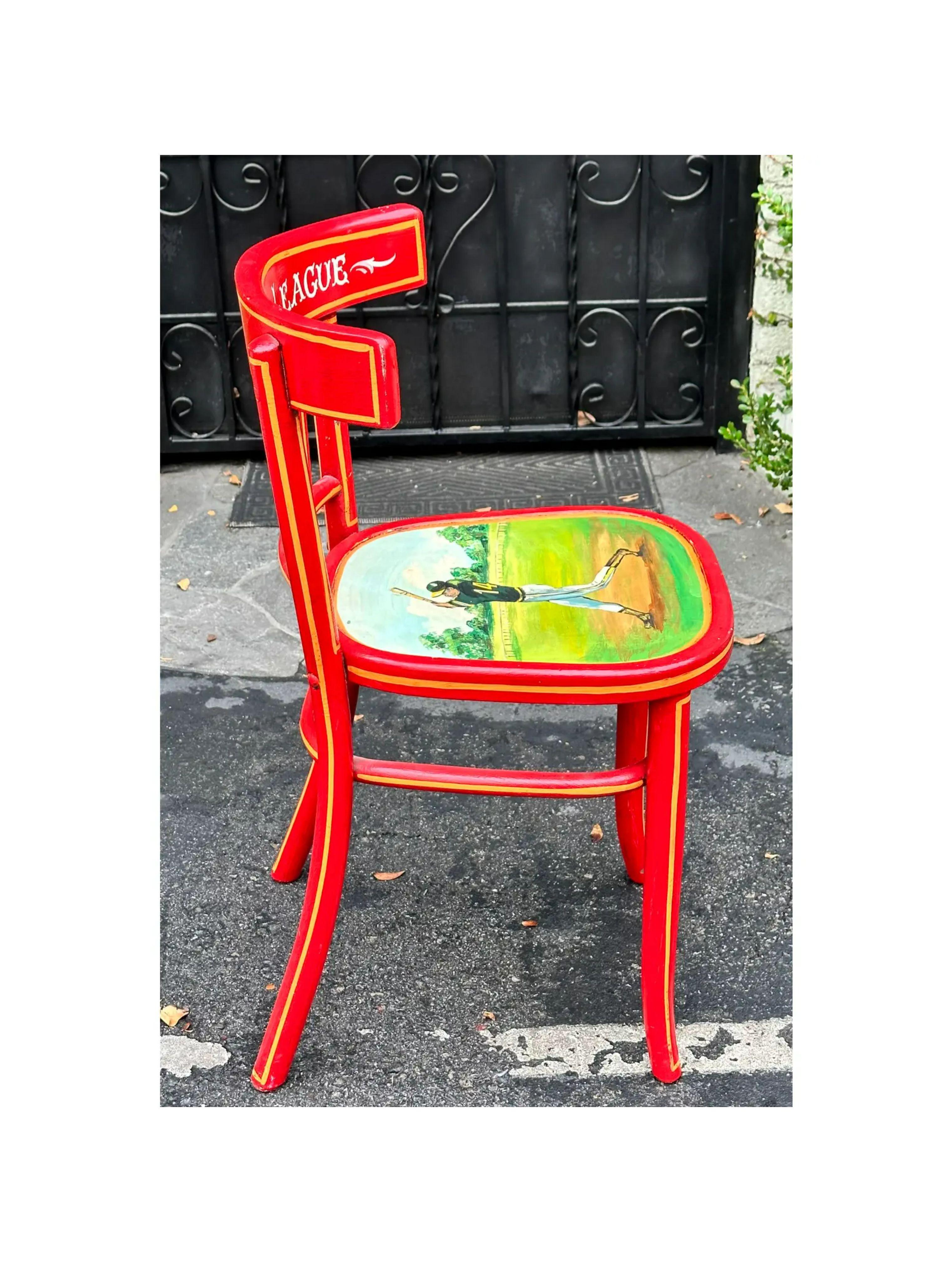 teacher chair painted