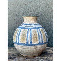Vintage Handbemalte Original Studio Pottery Vase