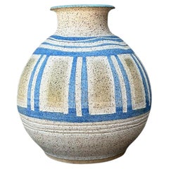 Vintage Handbemalte Original Studio Pottery Vase